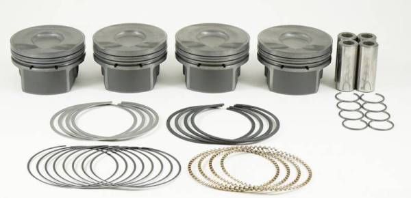 Mahle - Mahle MS Piston Set 07+ Mini 77.50mm Bore 85.8mm Stroke 138.2mm Rod 20mm Pin 1cc 10.3 CR Set of 4 - 930067351