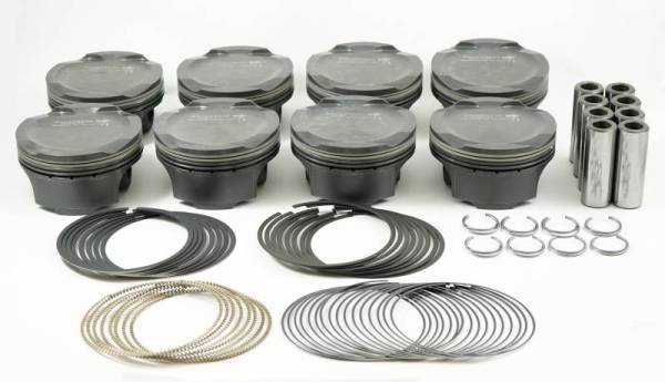 Mahle - Mahle MS Piston Set Ford Coyote 314ci 3.701in Bore 3.650in Stroke 5.933in Rod .866 Pin -1cc 11CR - 930258601