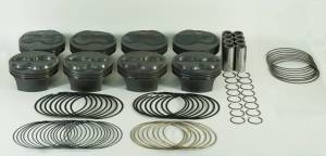 Mahle MS Piston Set Chevy SB 389ci 4.135in Bore 3.625/3.75 Stroke 6.125/6 Rod .927 HD Pin 9cc 13.5CR - 197754735