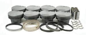 Mahle - Mahle MS Piston Set BBF 544ci 4.390in Bore 4.5in Stroke 6.7in Rod 0.990 Pin -8cc 11.1 CR Set of 8 - 930022790 - Image 2