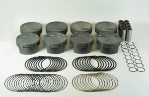 Mahle - Mahle MS Piston Set GM LS 363ci 3.800in Bore 4in Stroke 6.125in Rod .927 Pin -16cc 9.3 CR Set of 8 - 930219600 - Image 3