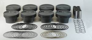 Mahle - Mahle MS Piston Set GM LS 366ci 4.01in Bore 3.622in Stk 6.125in Rod .927 Pin -12cc 9.1 CR Set of 8 - 930224510 - Image 4