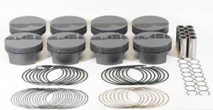 Mahle - Mahle MS Piston Set SBF 331ci 4.030in Bore 3.25in Stroke 5.4in Rod .927 Pin -6cc 10.0 CR Set of 8 - 930250130 - Image 2