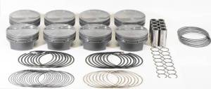 Mahle - Mahle MS Piston Set SBF 347ci 4.030in Bore 3.4in Stroke 5.4in Rod .927 Pin -16cc 9.3 CR Set of 8 - 930251130 - Image 3