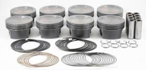 Mahle - Mahle MS Piston Set Ford 281ci 3.551in Bore 3.543stk 5.933in Rod .866 Pin -16cc 9.3 CR Set of 8 - 930256052 - Image 2