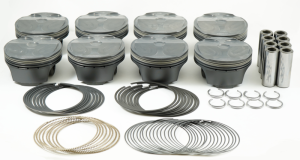 Mahle MS Piston Set Gen 3 Coyote 308ci 3.662in Bore 3.65in Stroke 5.933in Rod .866 Pin 8.4cc 12 CR - 930258362